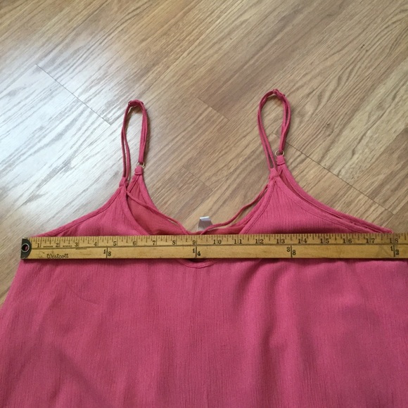 Roxy Shift Dress Pink Mauve Size Large Flowy - Picture 9 of 10
